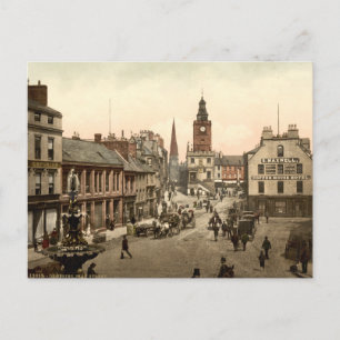 High Street, Dumfries, Skottland Vykort
