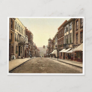 High Street, Guildford, England Classic Photochrom Vykort