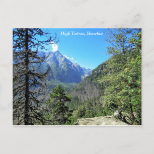 High Tatra Mountain, Slovakien, vykort