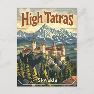 High Tatras Slovakia Vykort