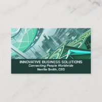 High Tech Business Cityscape