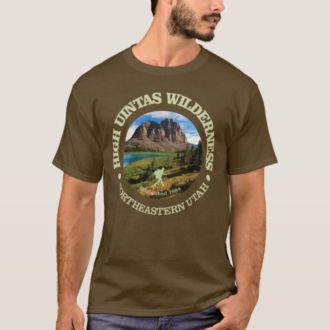 High Uintas Wilderness T Shirt (Framsida)
