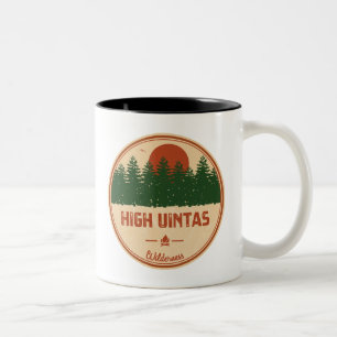High Uintas Wilderness Utah Två-Tonad Mugg