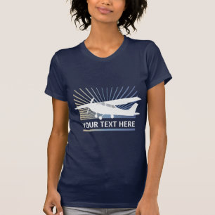 High Vinge Aircraft - Anpassningsbar Text Tröja