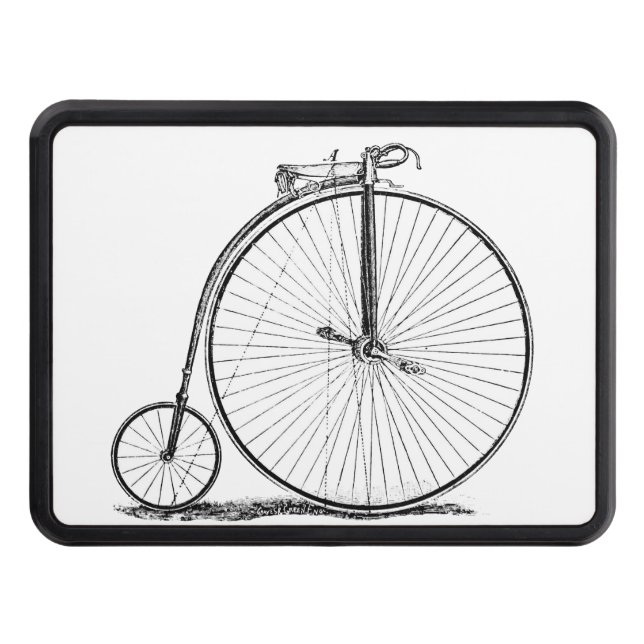 High Wheeler Bicycle Penny Farthing Dragkroksskydd (Framsidan)