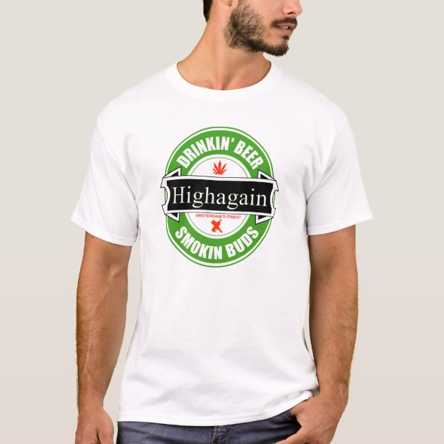 highagain t shirt (Framsida)