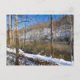 Highbanks Metro Park, High Bluffs, Winter, Ohio Vykort