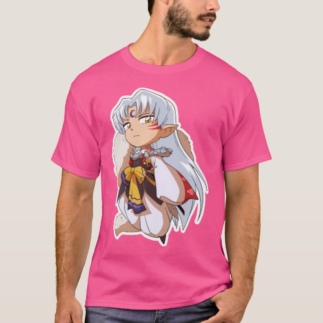 Highborn Demon Hund Retro Chibi T Shirt (Framsida)