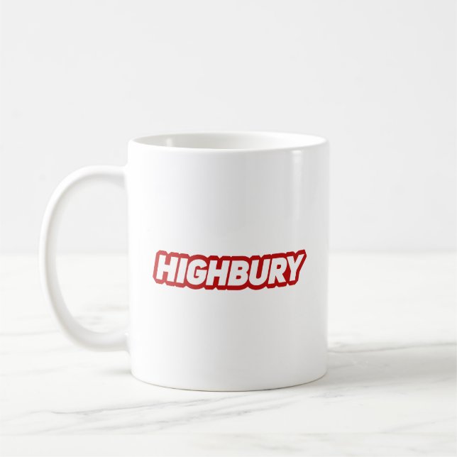 Highbury Stadium Arsenal Kaffemugg (Vänster)