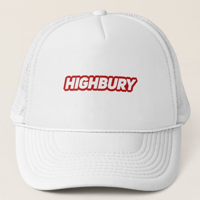 Highbury Stadium Arsenal Keps (Framsida)
