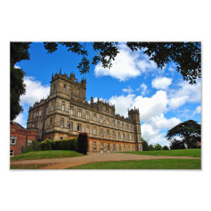Highclere Castle Downton Abbey England UK Fototryck