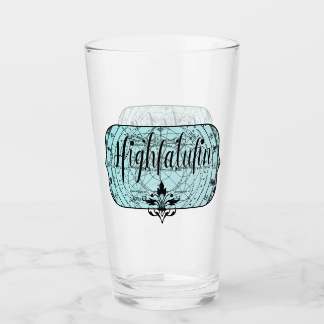 Highfalutin - Old Fashioned Slang Glaskopp (Framsida)