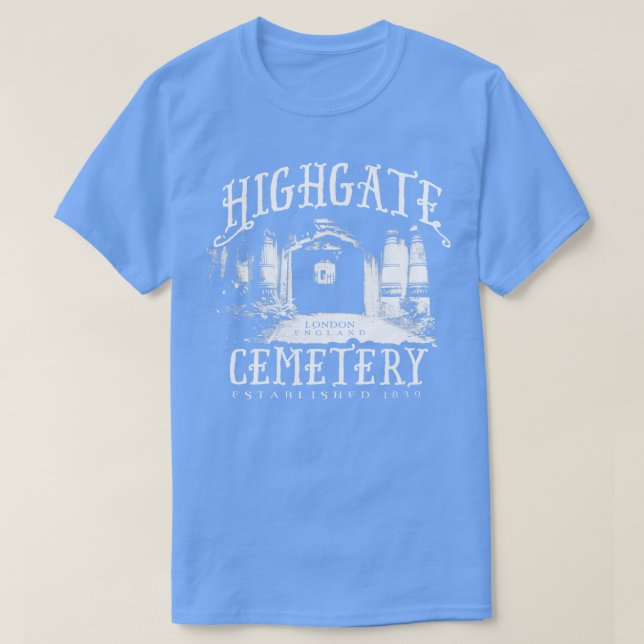 Highgate Cemetery T Shirt (Design framsida)