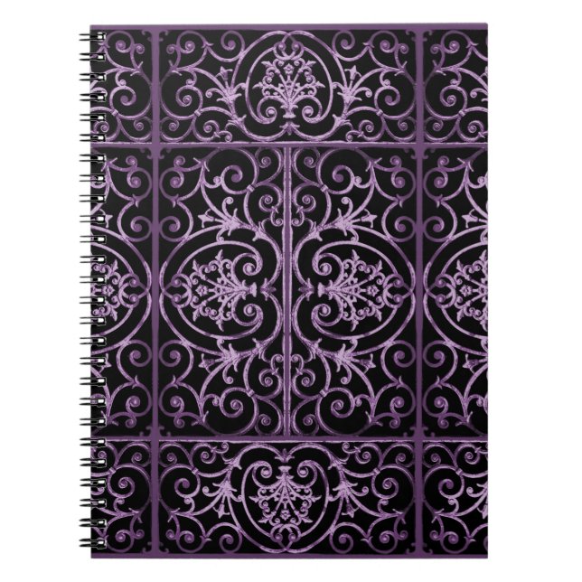 Highgate Järn Anteckningsbok Med Spiral (Framsidan)
