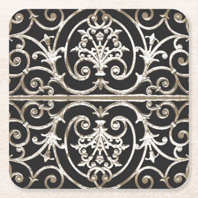 Highgate Järn Underlägg Papper Kvadrat (Framsidan)