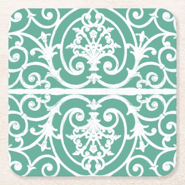 Highgate Järn Underlägg Papper Kvadrat (Framsidan)