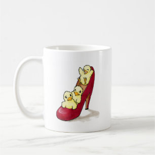 Highheel chickmugg kaffemugg