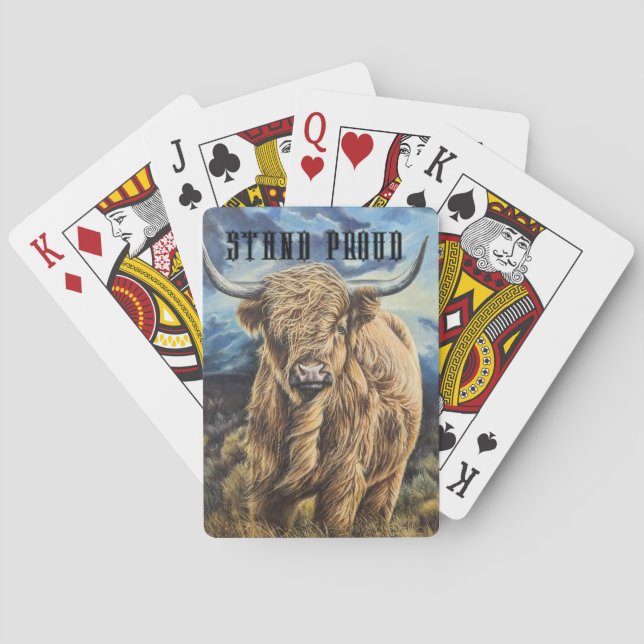 Highland Bull Casinokort (Baksidan)