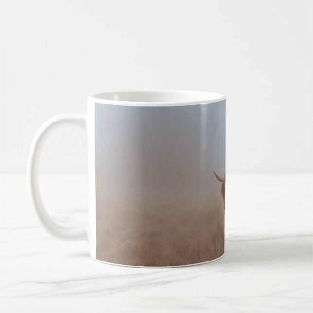 HIGHLAND CATTLE COW KAFFEMUGG (Vänster)