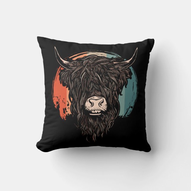 Highland Cattle Kudde (Framsida)