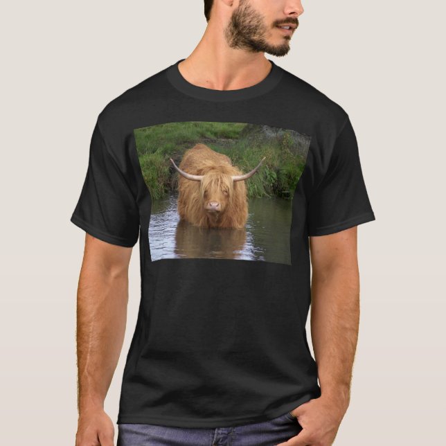 Highland Cattle T-shirt (Framsida)
