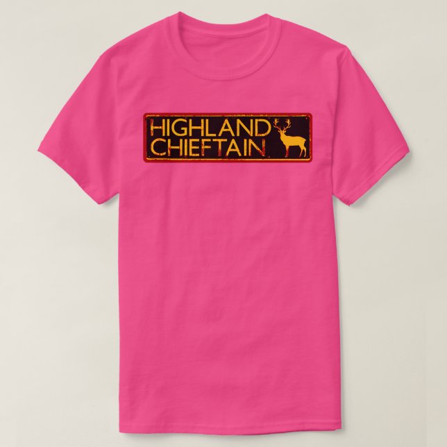 Highland Chieftain 1 T Shirt (Design framsida)