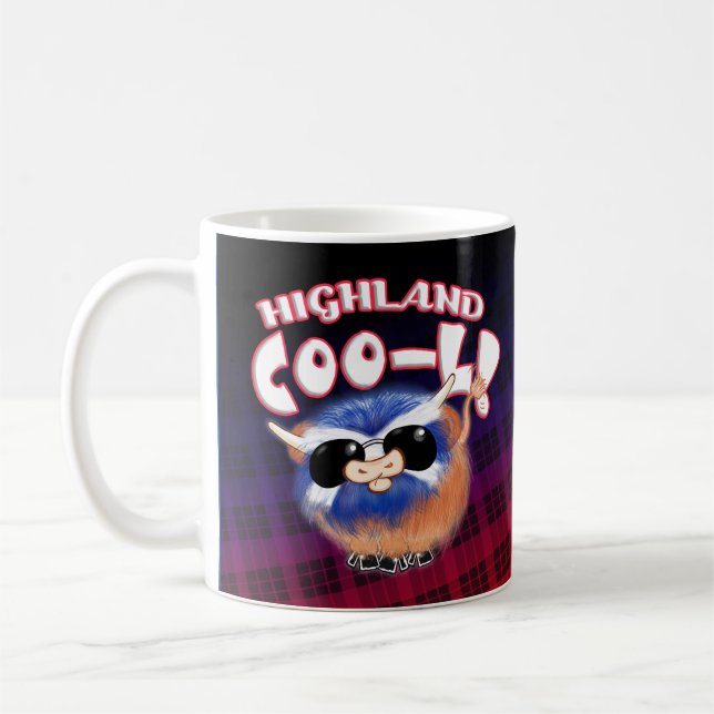 Highland Coo-i Kaffemugg (Vänster)