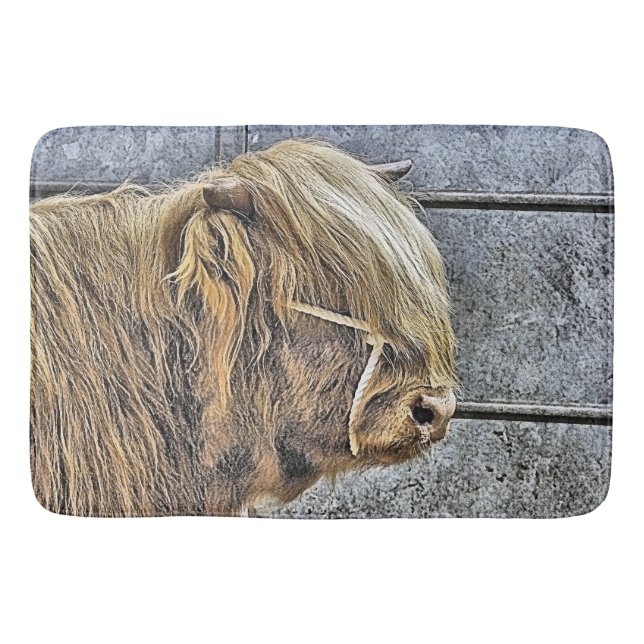 HIGHLAND COW BADRUMSMATTA (Framsidan)