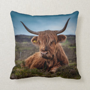 Highland Cow Dekorativ kudde