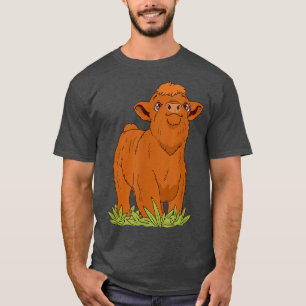 Highland Cow Farmer Scottish Cattle T Shirt