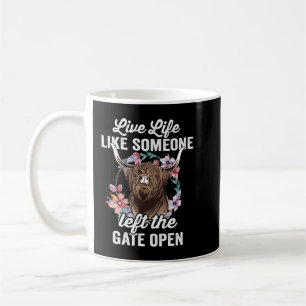 Highland Cow Funny Kaffemugg