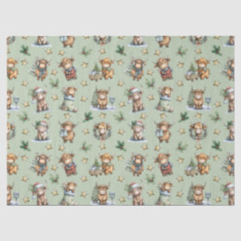 Highland Cow Holiday Parade