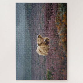 Highland Cow Jigsaw Puzzle Pussel