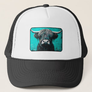 Highland Cow Truckerkeps, Land Life Truckerkeps