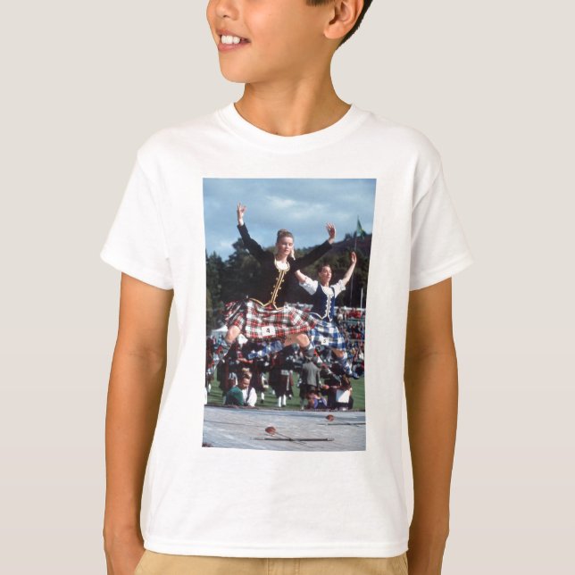Highland Dancing T Shirt (Framsida)