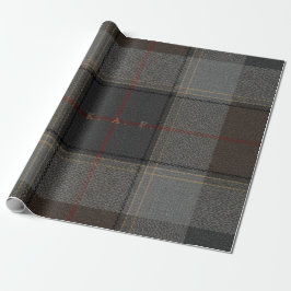 Highland Dispatch Tartan Custom Monogram Gift Wrap Presentpapper
