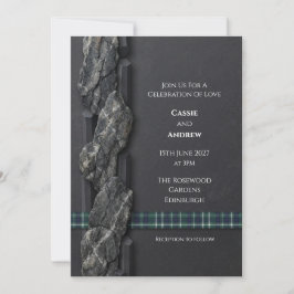 Highland Granite och Heritage Tartan Inbjudningar