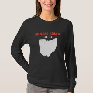 Highland Heights Ohio USA Stat Amerika Resa Ohi T Shirt