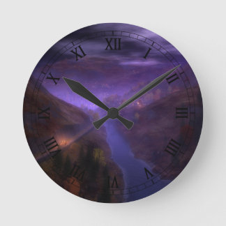 Highland Home Ljus Clock Rund Klocka