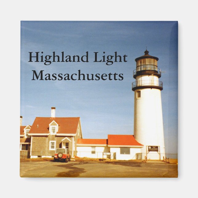 Highland Light, Massachusetts Magnet (Framsidan)