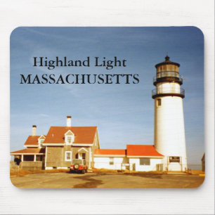 Highland Light, Massachusetts Mousepad Musmatta