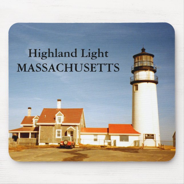 Highland Light, Massachusetts Mousepad Musmatta (Framsidan)