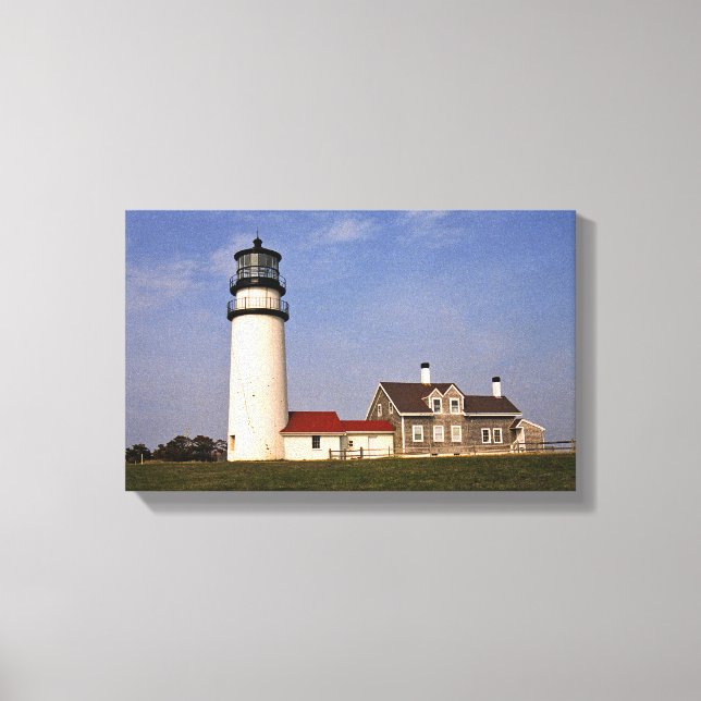Highland Lighthouse Canvastryck (Framsida)