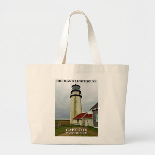 Highland Lighthouse, Cape Cod, Massachusetts Jumbo Tygkasse