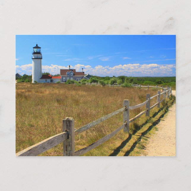Highland Lighthouse Truro Cape Cod Vykort (Framsida)