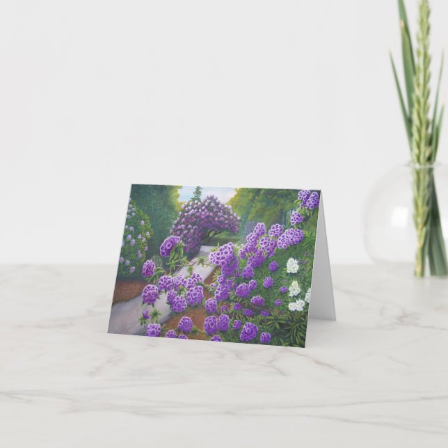 Highland Park blommor Kort (Framsida)