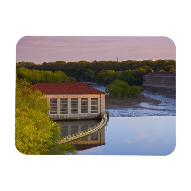 Highland Park Powerhouse och Dam Magnet (Horisontell)