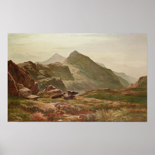 Highland scen poster (Framsidan)