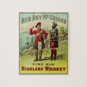 HIghland Scottish Whiskey Label Pussel