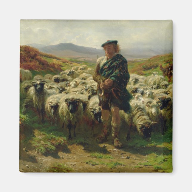 Highland Shepherd, 1859 Magnet (Framsidan)